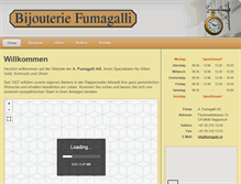 Tablet Screenshot of fumagalli.ch